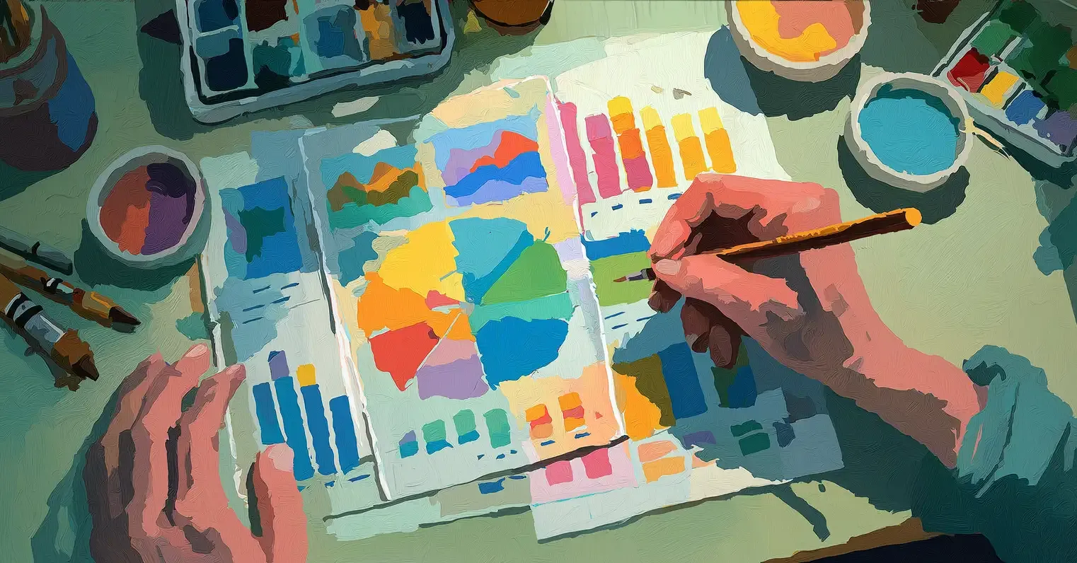 Visual overview of four life system dimensions — energy, movement, rest, and focus — shown as interconnected panel indicators with illustrative alignment levels